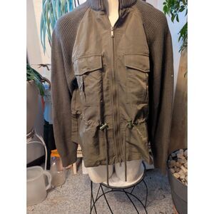 NWT Women's Woolrich for Target Zip frt Outdoor parka Nylon body sz Lg